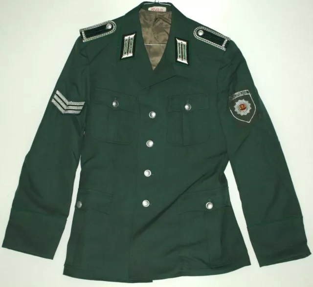 Volkspolizei NVA Uniform  Jacke  Gr.52 DDR  Mottoparty  Fasching Karneval  MfS