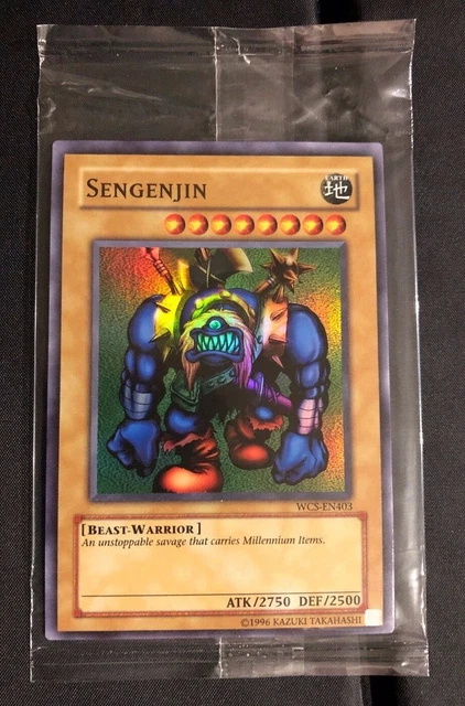 YU-GI-OH! SENGENJIN WCS-EN403 Super Rare 2004 WCS Promo Sealed in