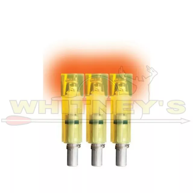 Burt Coyote Lumenok Gold Tip HD Flat Bolt End - Orange - 3pk - GTF3