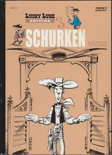 Lucky Luke Edition SC Band 3: Schurken (Ehapa 1. Auflage 2012) Z 1-