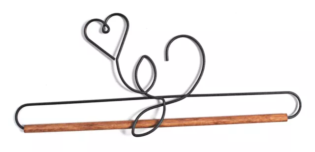 Ackfieldwire Heart With Dowel 12 Inch Hanger