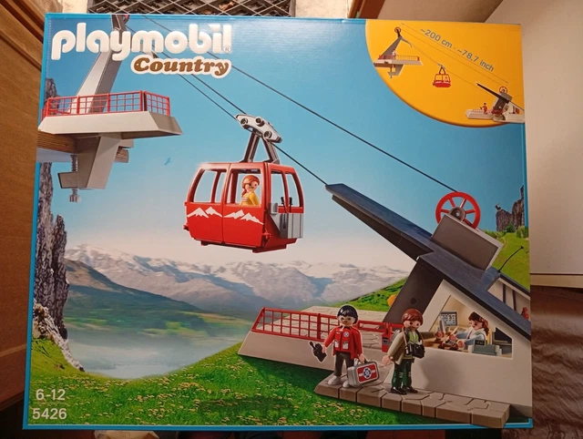 Playmobil Montagne - Homme Randonneur Avec Téléphérique Alpin - Figurine Playmobil 5426 Occasion