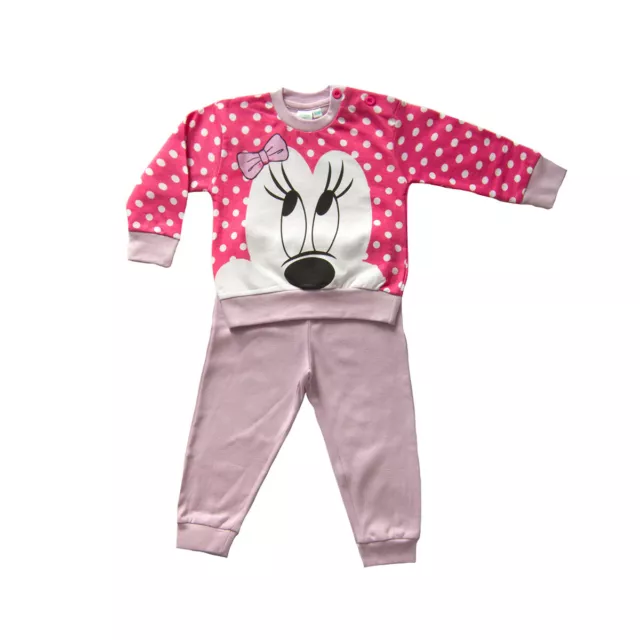 Pigiama neonata Minnie Disney Baby felpa da 12 a 30 mesi WD101360 V407 2