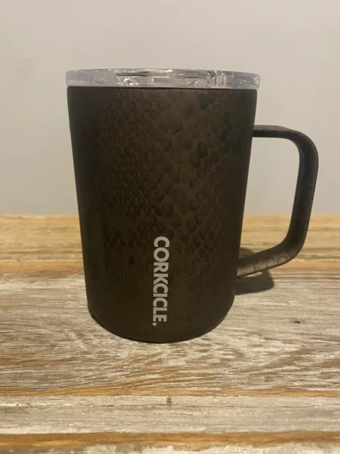Corkcicle Insulated Stainless Steel VIP Handle Mug 16 oz. in Rattle NEW