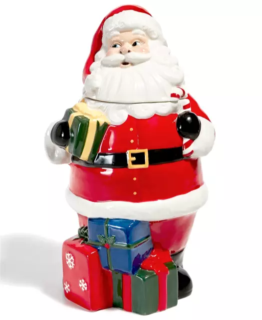 Martha Stewart Collection Santa Figural Cookie Jar