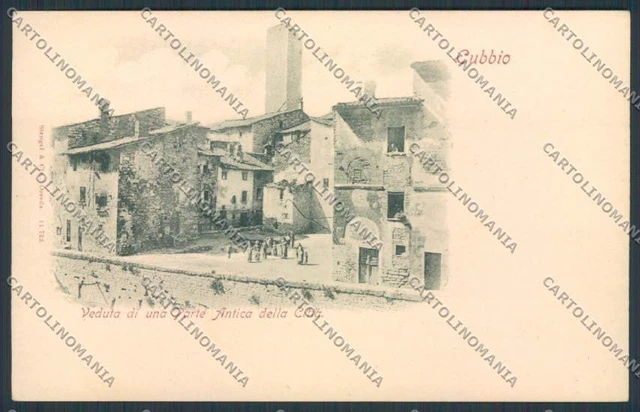 Perugia Gubbio cartolina RB0809