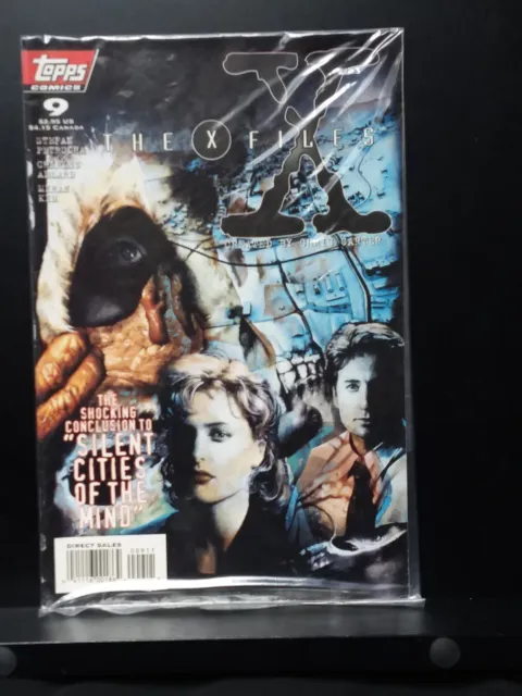 X-Files #9 Silent Cites The Mind Miran Kim cover Topps Comics Bagged Collectors