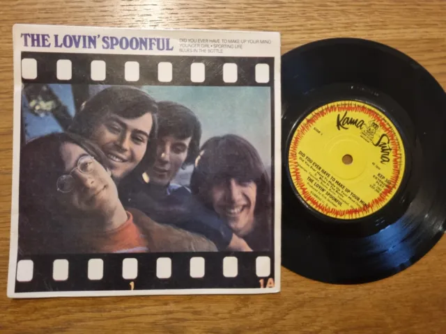 The Lovin' Spoonful - Did You Ever Have To Make Up Your Mind KEP300 1966 EP