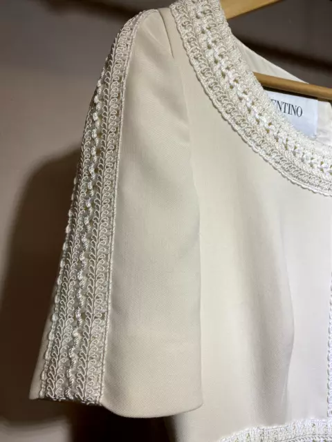 Authentic Valentino dress  / size 40, Wool-Silk