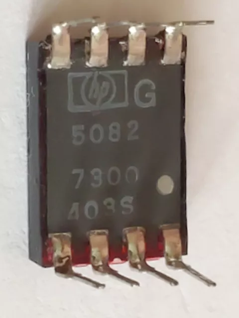 1pcs HP 5082-7300 Red Numeric RH Decimal 4x7 Dot Matrix LED Display