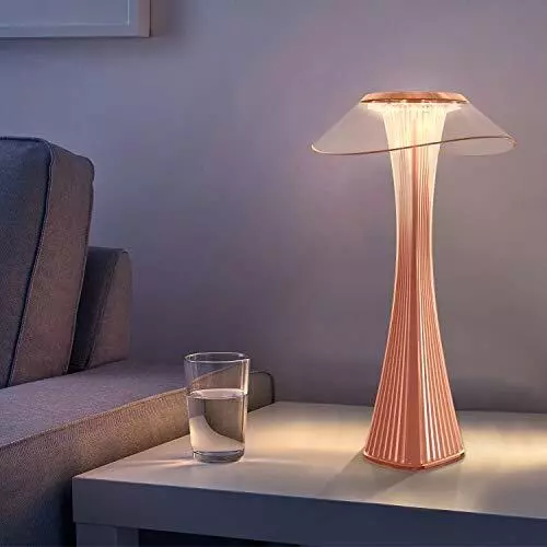 LAMPADA LED TOUCH Ricaricabile Da Comodino Romantica E Elegante Color Rame  EUR 49,90 - PicClick IT