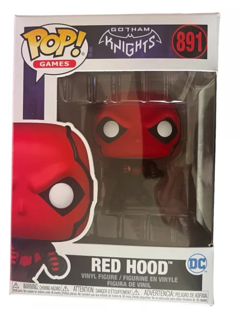 Funko Pop! Gotham Knights - Cappuccio Rosso #891 - Ufficiale Dc Comics