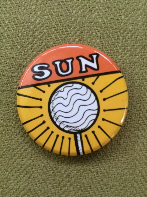 Sun Pin Abzeichen üppig frisch handgefertigte Kosmetik Gorilla Parfüm Duft 1,75"