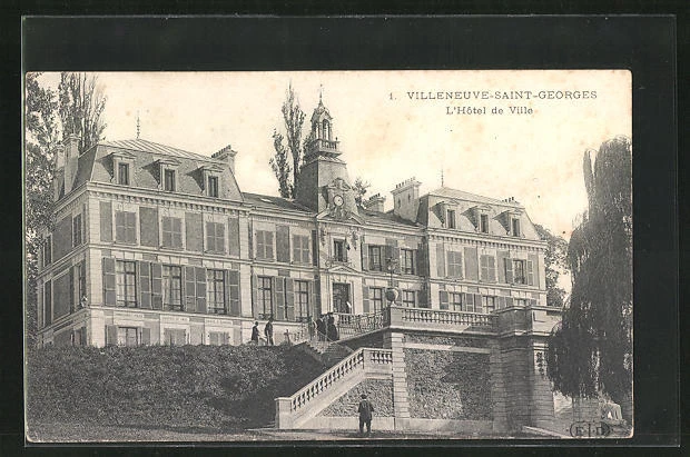 CPA Villeneuve-Saint-Georges, L´Hotel de Ville