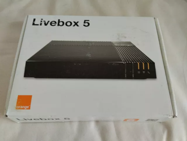 Livebox 5 Orange MODEM FIBRE COMPLET  Neuve