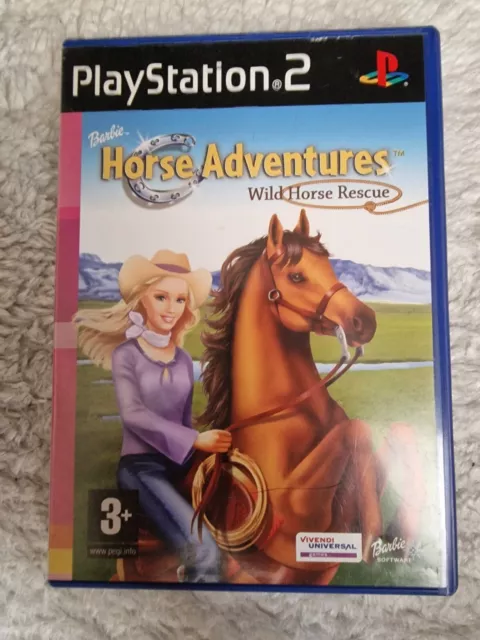 Barbie Horse Adventures: Wild Horse Rescue para Playstation 2 (2003)