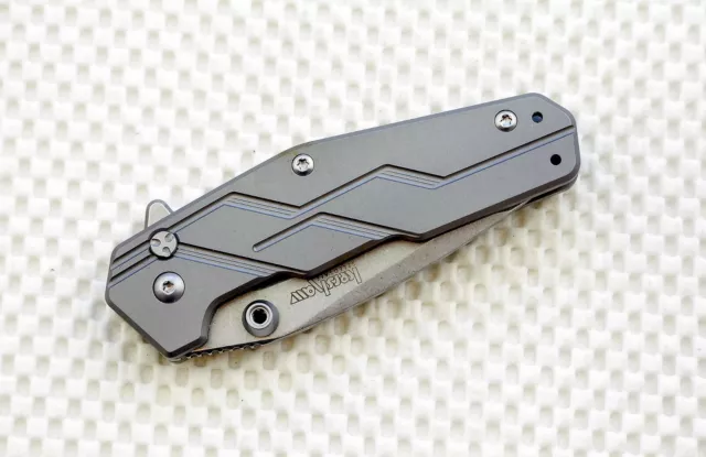 * Kershaw 3810 Dimension Pocket Knife TI Frame Assisted Flipper Discontinued NIB 3