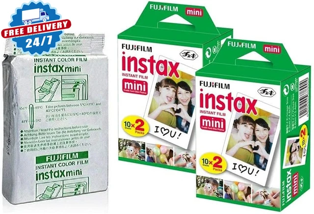 Fujifilm Instax Mini Instant Film, 10 Sheets×5 Pack(Total 50 Shoots) [Bulk Packa