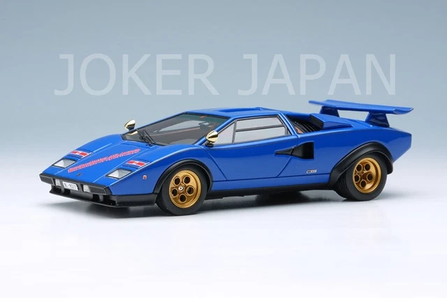 Lamborghini Countach LP5000S 1982 – 1/18 Make-Up Eidolon EML086 (Résine, Neuf)
