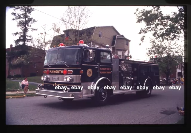 Plymouth Twp PA Pirsch pumper Fire Apparatus Slide