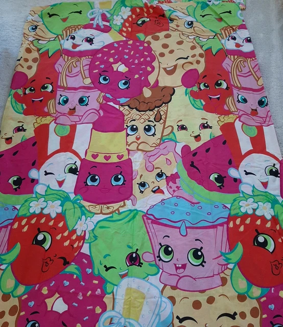 Copripiumone reversibile ufficiale Shopkins e set federa personaggio mondo ragazze
