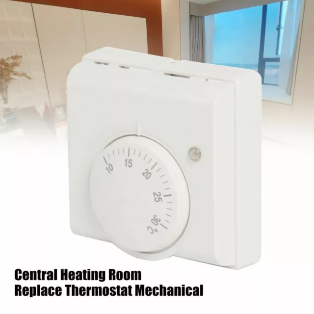 Temp Replace Thermostat Mechanical Thermostat Knob Switch Central Heating Room
