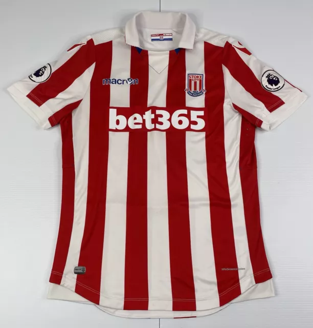 Stoke City 2016/17 #27 Bojan Jersey Size Large