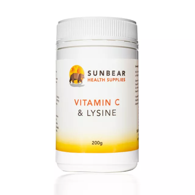 Vitamin C & Lysine - 200 grams