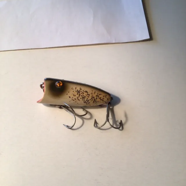 VINTAGE FISHING LURE! Heddon Wood Lucky 13 $11.88 - PicClick