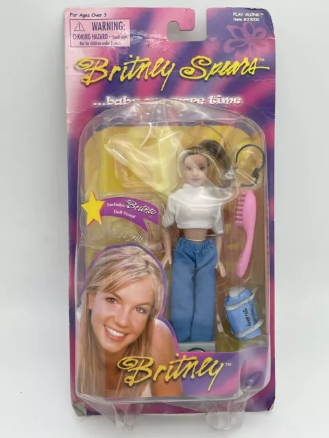 Vintage Britney Spears Baby One More Time 6" Doll 2000 Play Along No. 23000