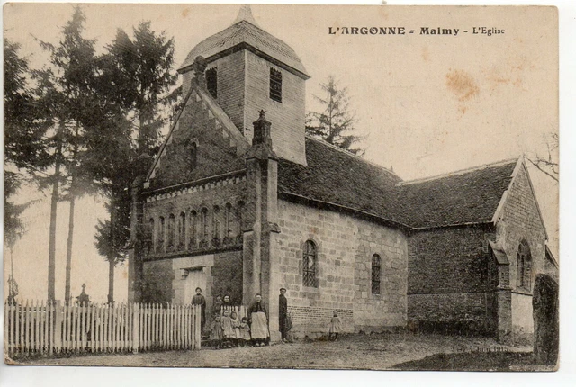 MALMY - Marne - CPA 51 - l' église