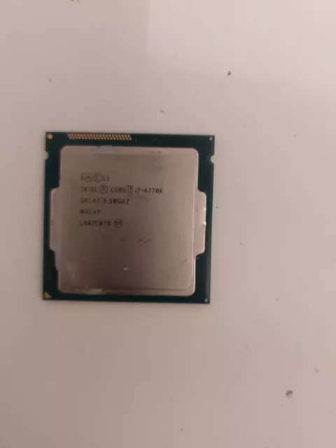 Intel Core i7-4770K 3,5GHz Socket LGA 1150 Quad-Coeur Processeur...