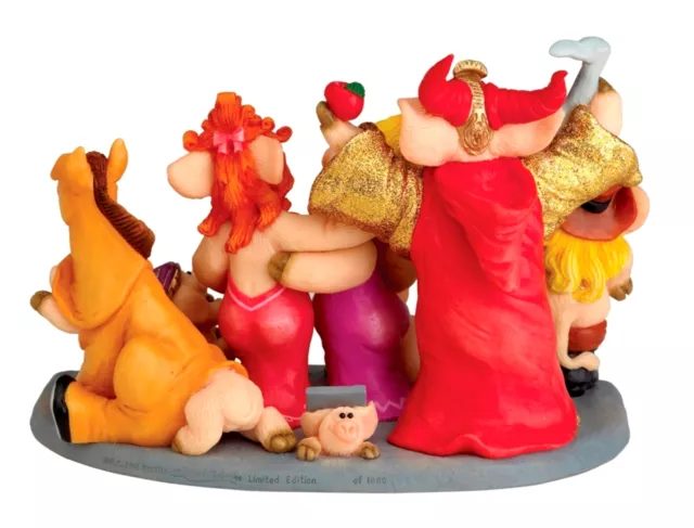 Piggin Collectors Limited Edition Figurine - What A Piggin Pantomime 2