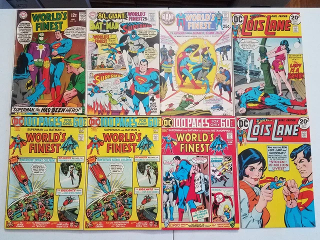 DC Comics Worlds Finest Superman Batman Justice League MA