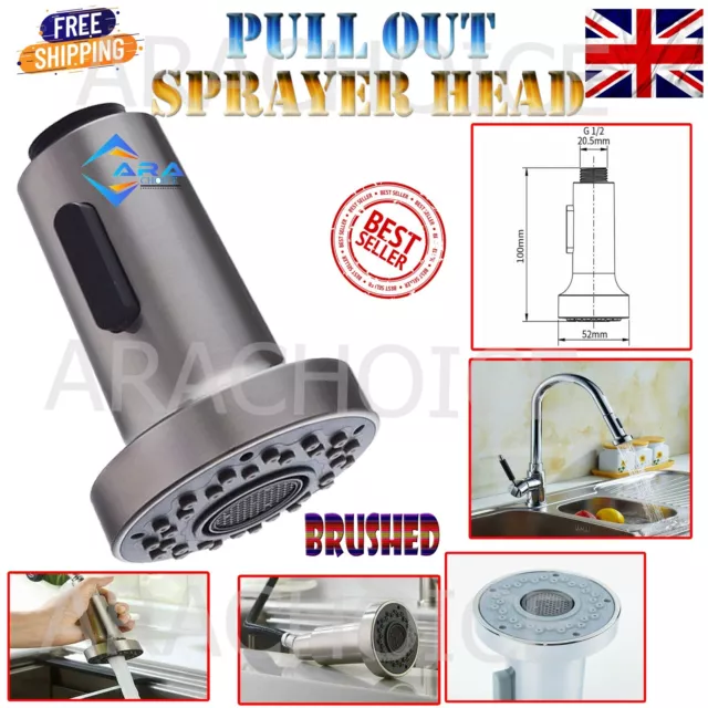 Aerator Spare Replacement Spray Head Kitchen Mixer Tap Faucet Pull Out Sprayer