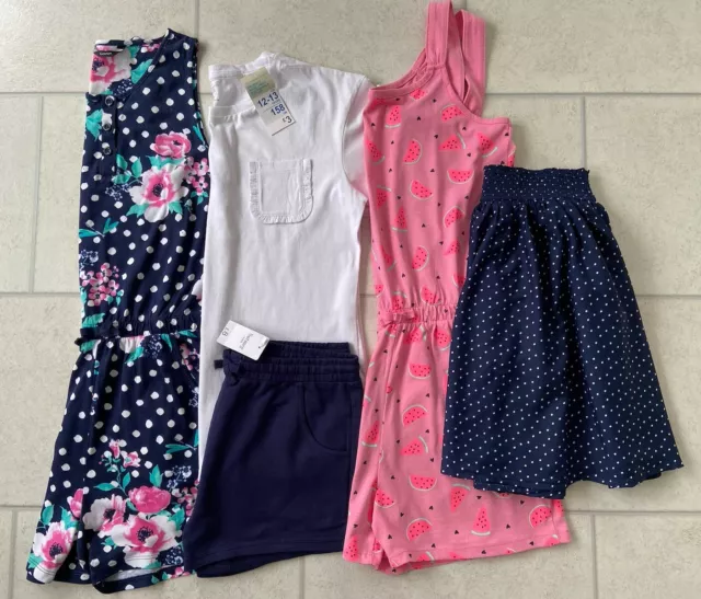 Girls Skirt, Shorts, Top, Playsuits Inc Next Bundle Age 12 Years