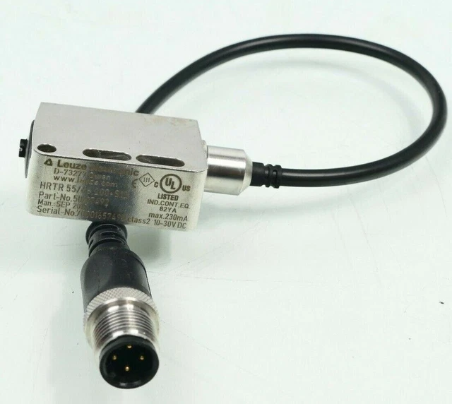 LEUZE HRTR 55/66,200-S12 - Diffuse sensor with background suppression £ ...