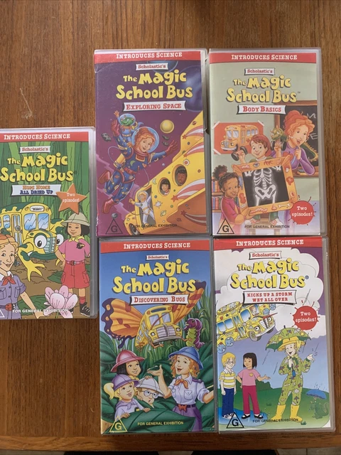 THE MAGIC SCHOOL BUS VHS Tapes x 5 $29.95 - PicClick AU