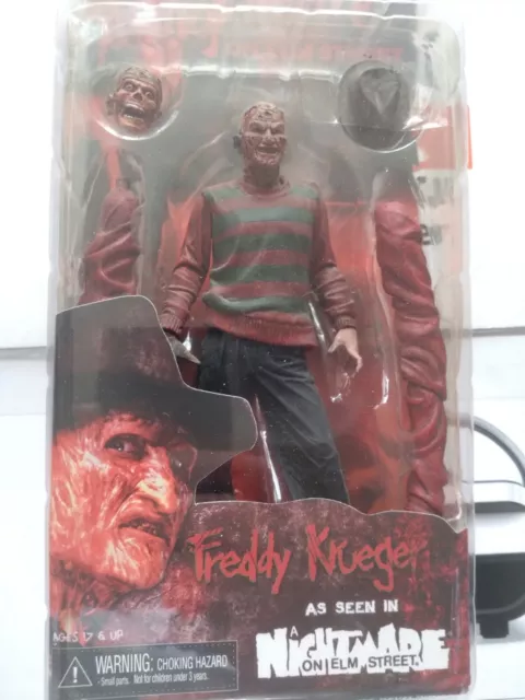 Neca NIGHTMARE ON ELM STREET - Freddy Krueger Action Figure. Rarest Of The Set.