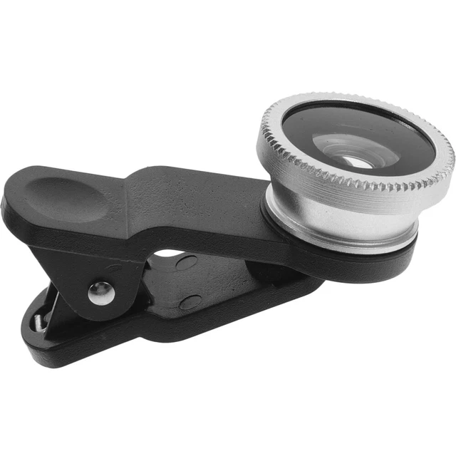 Jauarta Teleobiettivo 8X Per Smartphone – Lente Zoom Ottico Con Clip Universale E Vetro HD (Nero)