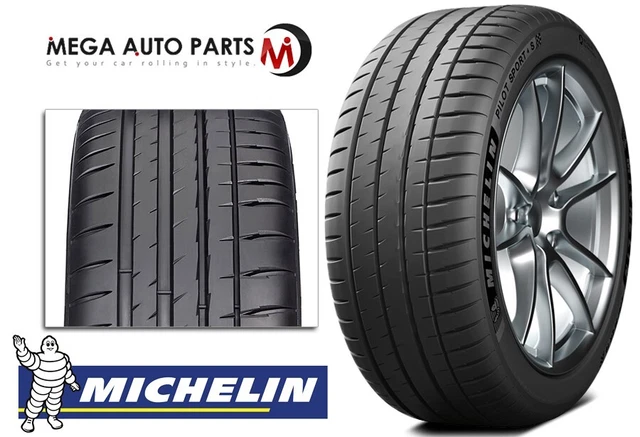 1 Michelin Pilot Sport 4S 275/35R18 99Y Max Performance Summer Tires 30000 MILE