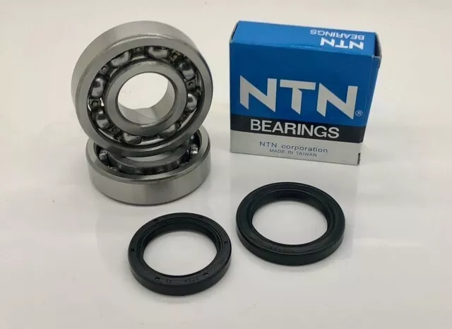 NTN Yamaha Neos 2 Stroke 50cc Heavy Duty Crank Bearings & Seals YN50