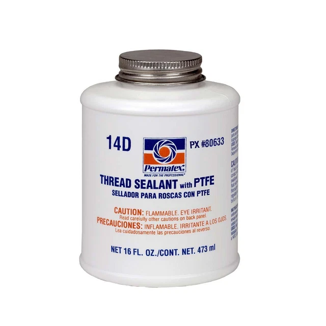PX 14D 1 PINT THREAD SEALANT ITW Performance Polymers PERMATEX 80633