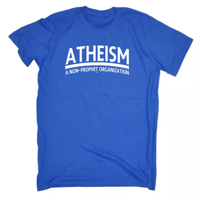 Atheism - Mens Funny Novelty T-Shirt Tshirts T Shirts Gift Gifts Ideas Tee