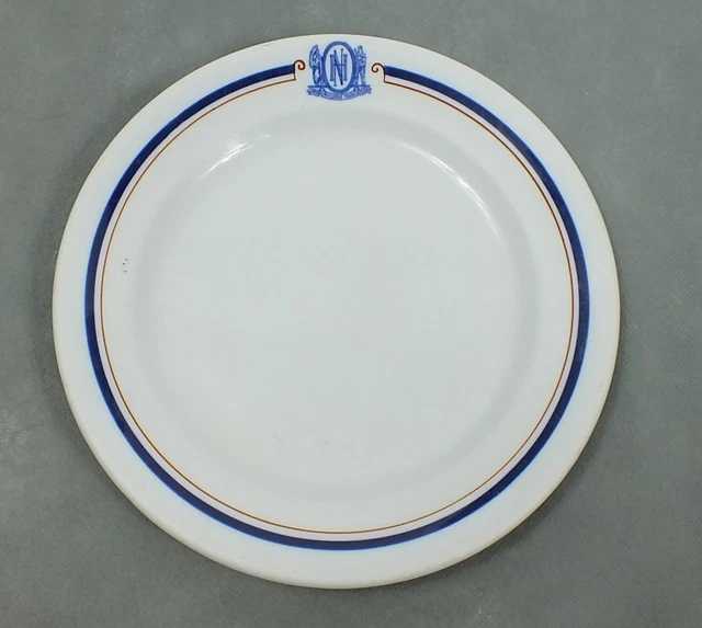 Vintage 1924 NICOLLET HOTEL Ceramic SHENANGO CHINA Salad PLATE 7"