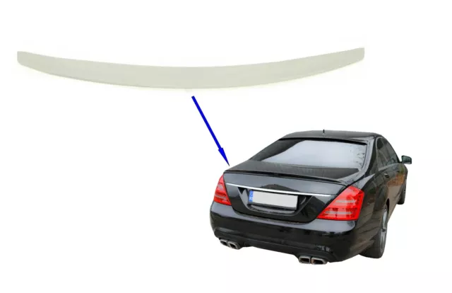 Spoiler bagagliaio per Mercedes Classe S W221 2005-2011