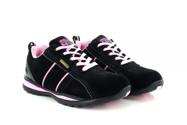 Grafters L985AS Emma Ladies Metal Toe Cap Safety Trainer Shoes