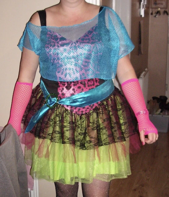 LADIES 80'S FANCY dress costumes - plus size - Cyndi Lauper 10.00 -  PicClick UK