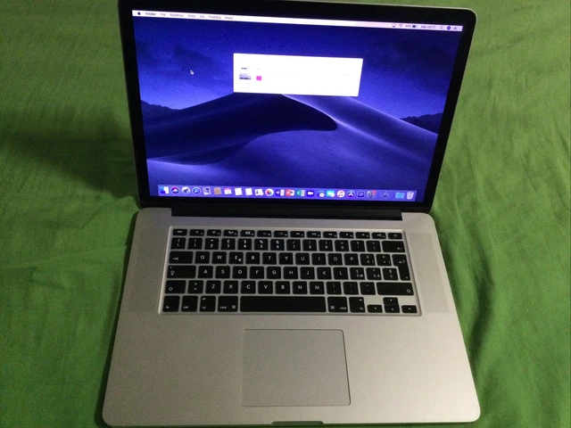Notebook Apple Macbook PRO Retina 15” 2013 I7 2.4 Ghz 8gb 250Gb Ssd