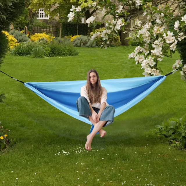 New Portable Outdoor Hammock Garden Home Travel Camping Swing Chair/Bed 3 Colors